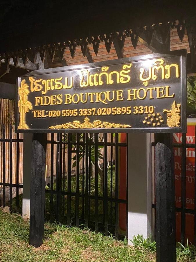 Fides Boutique Hotel Luang Prabang Eksteriør billede